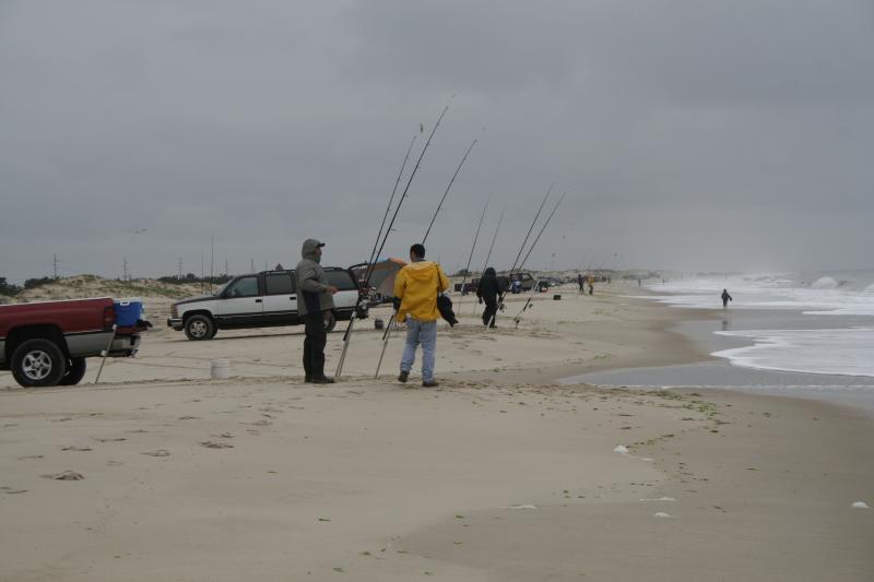 The Department of Natural Resources and Environmental Control has the job of figuring out how to distribute surf-fishing tags in a way that will make everyone happy. ERIC BURNLEY PHOTO